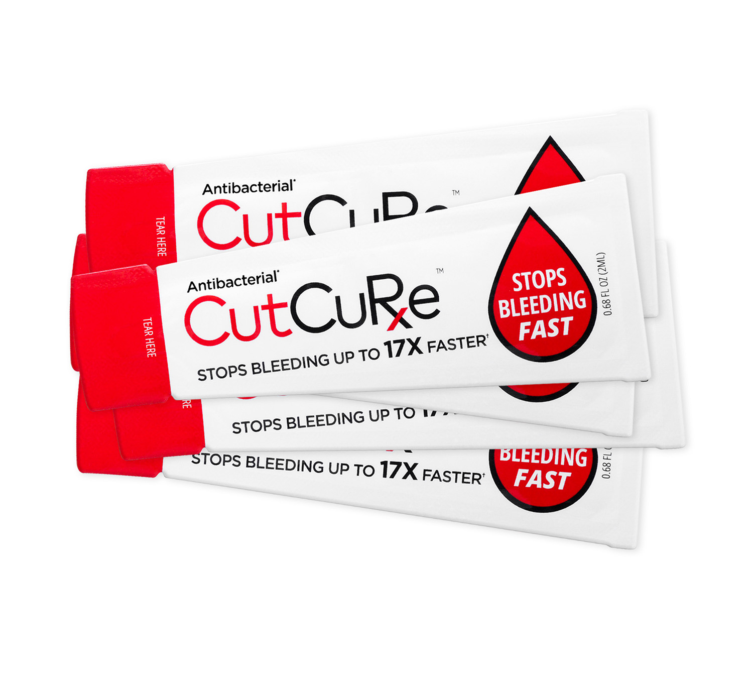 CutCure Wound Gel 2mL Pkt, 5/bag