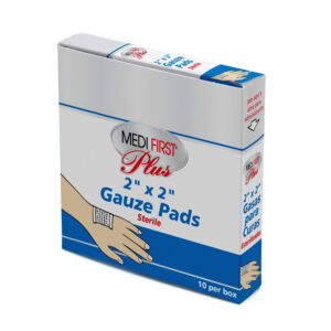 MFP Gauze Pads 2" x 2", Sterile, 10/box