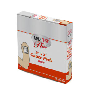 MFP Gauze Pads 3" x 3", Sterile, 10/box