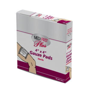 MFP Gauze Pads 4" x 4", Sterile, 10/box