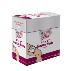 MFP Gauze Pads 4" x 4", Sterile, 25/box