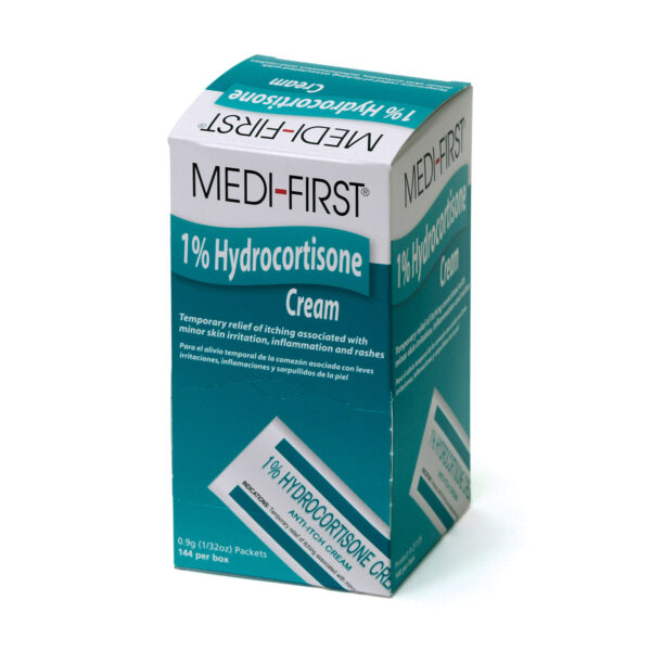 MF Hydrocortisone Cream 1%, 0.9gm, 144/bx