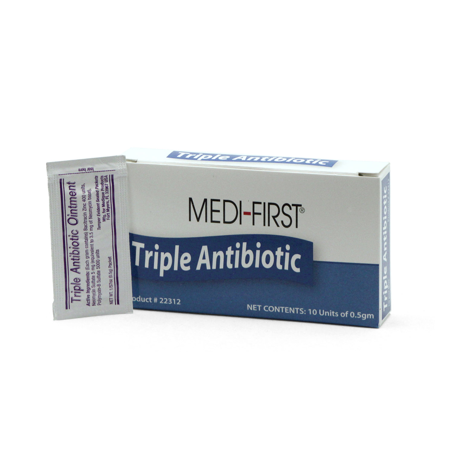 MF Triple Antibiotic Ointment 0.5gm, 10/box