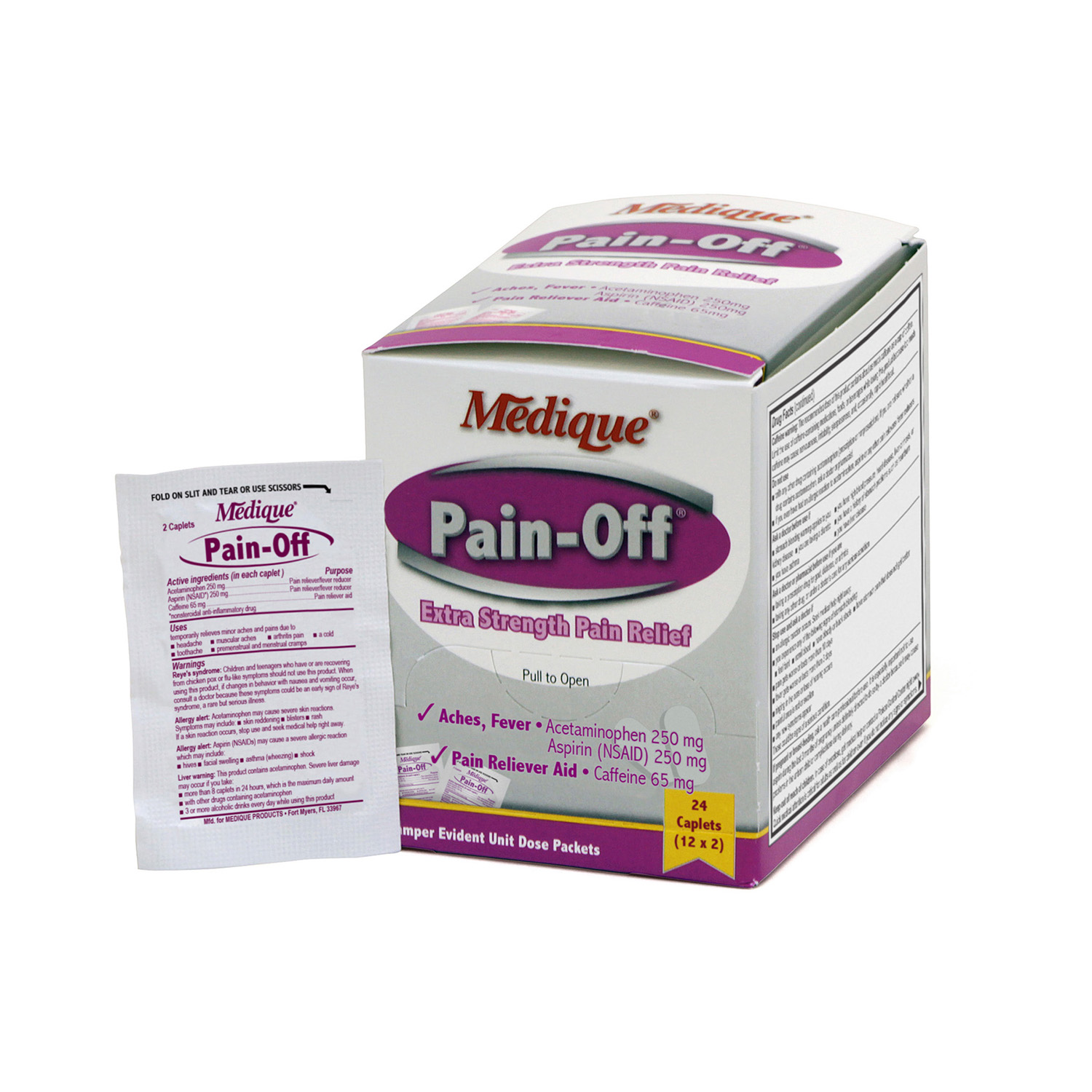 Pain-Off Tabs 12x2 Commissary Pack