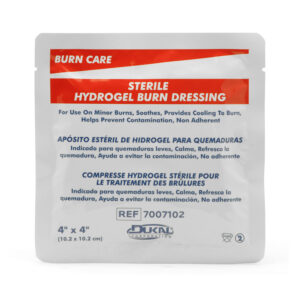 Hydrogel Burn Dressing, 4"X4"