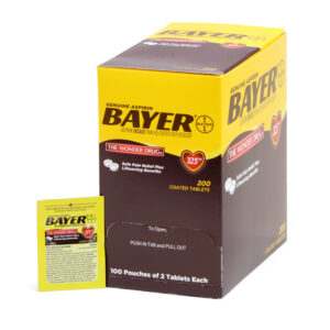 Bayer® Aspirin 325mg Tabs 100x2