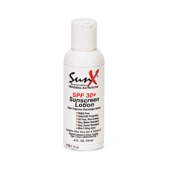 SunX30+ Sunscreen Lotion 4oz btl