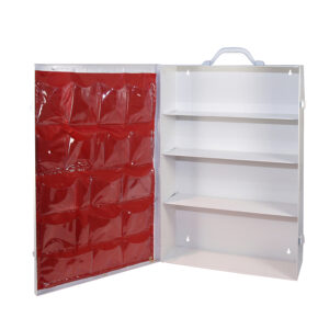 4 Shelf Empty with Pockets