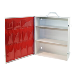 3 Shelf Empty with Pockets