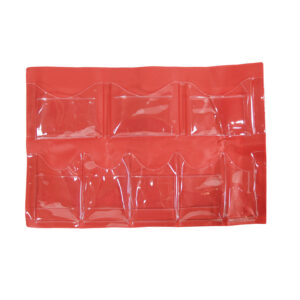 Pocket Red 2 Shelf 8pkt