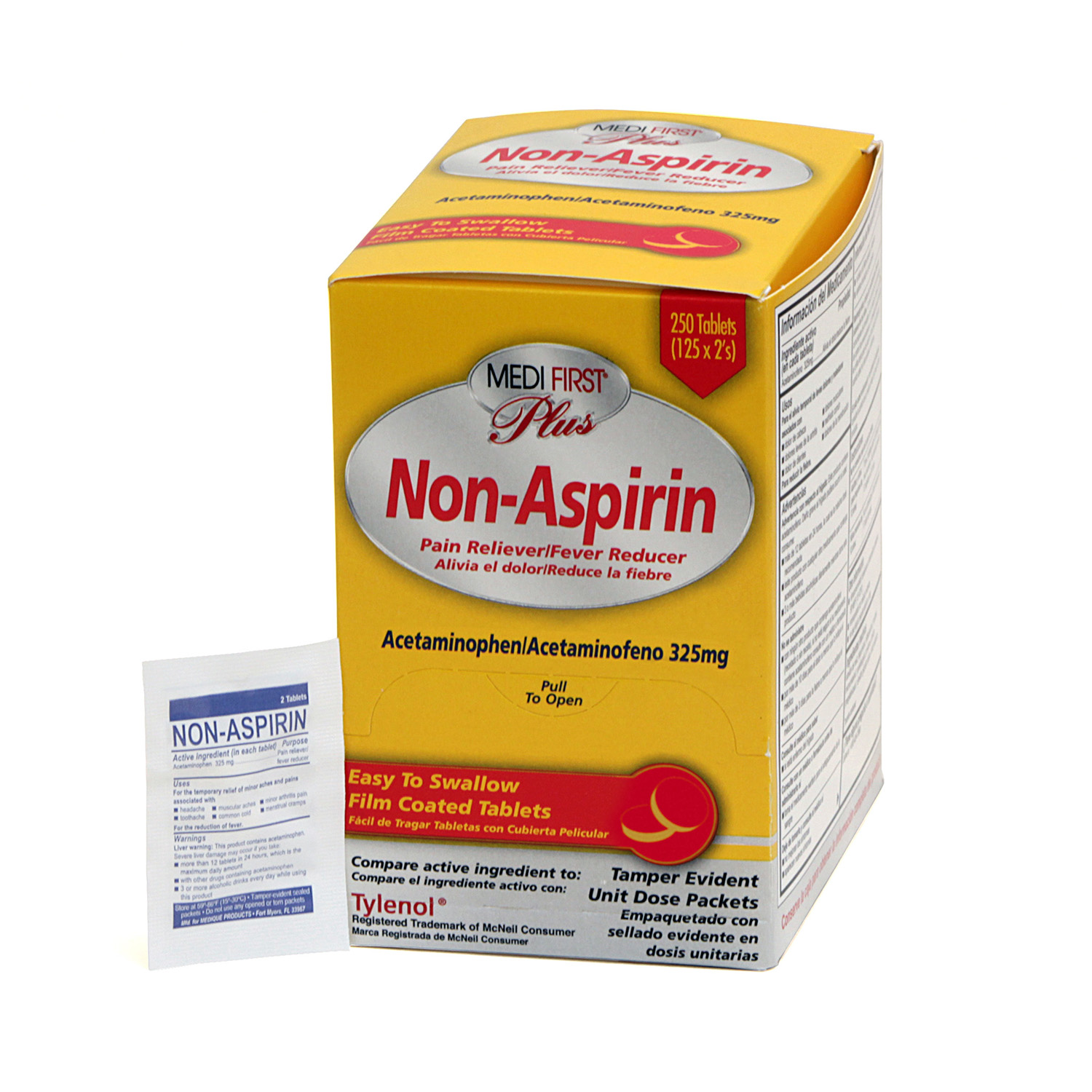 Non-Asp 325mg Tabs 125x2