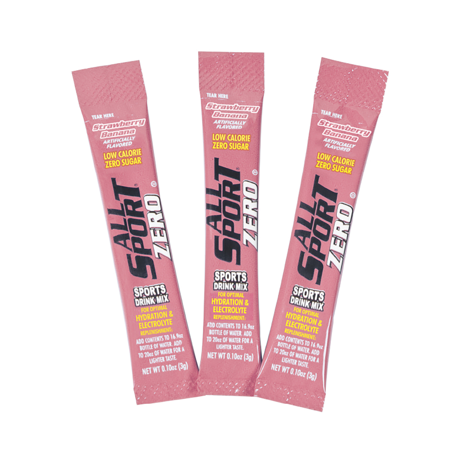 All Sport ZERO Pwd Stix Strawberry Banana